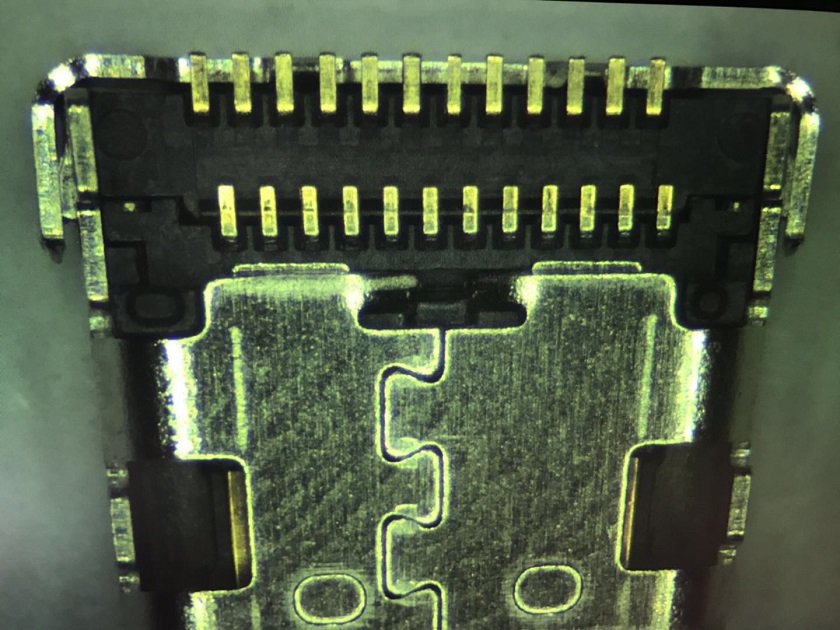 TYPE-C雙排SMT視覺檢測系統